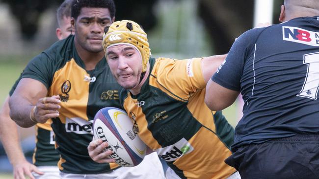 Premier Rugby’s Connor Anderson. (AAP Image/Renae Droop)