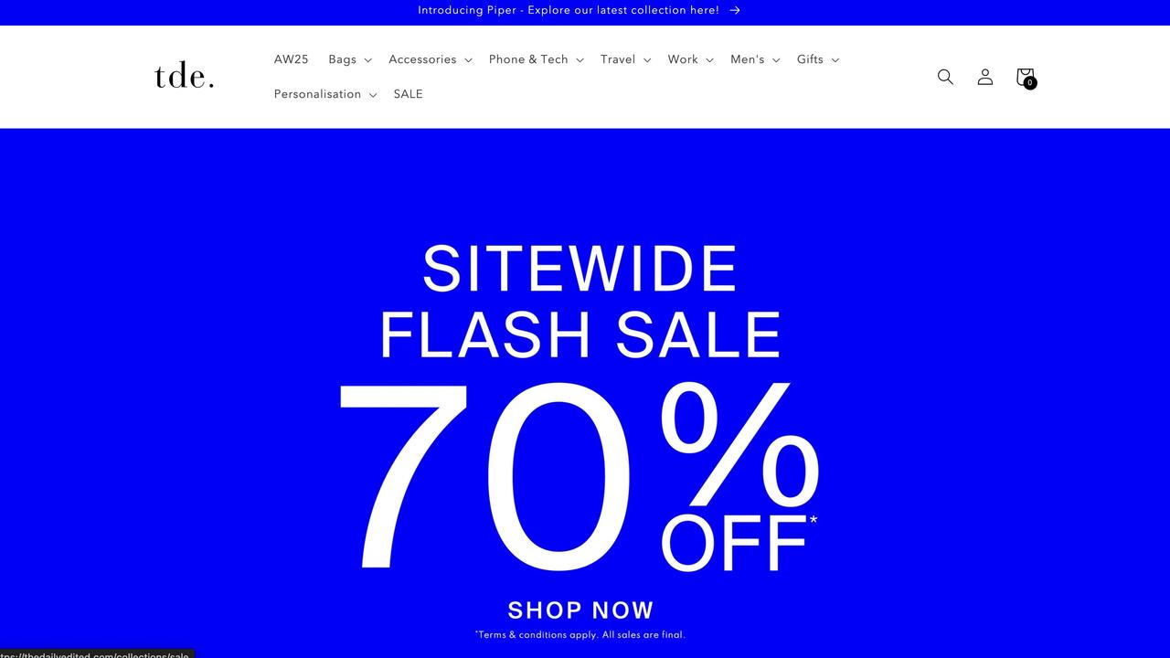 The Daily Edited is also doing a major flash sale.