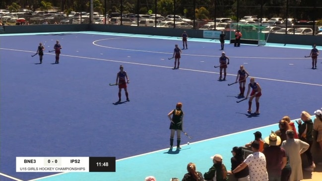 Replay: Hockey Queensland's Under 15 Girls State Championships – Brisbane 3 v Ipswich 2 (Div 2)