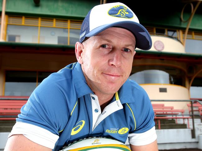 Pic of  Simon Cron at Nth Sydney oval this morning.Simon has been appointed by the  ARU as one of the joint coaches for the under 20s Australian team