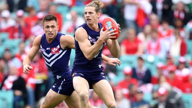 Nat Fyfe won’t play in the AFLX. Picture: AAP Images