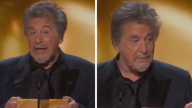 Al Pacino didn't exactly nail the delivery.