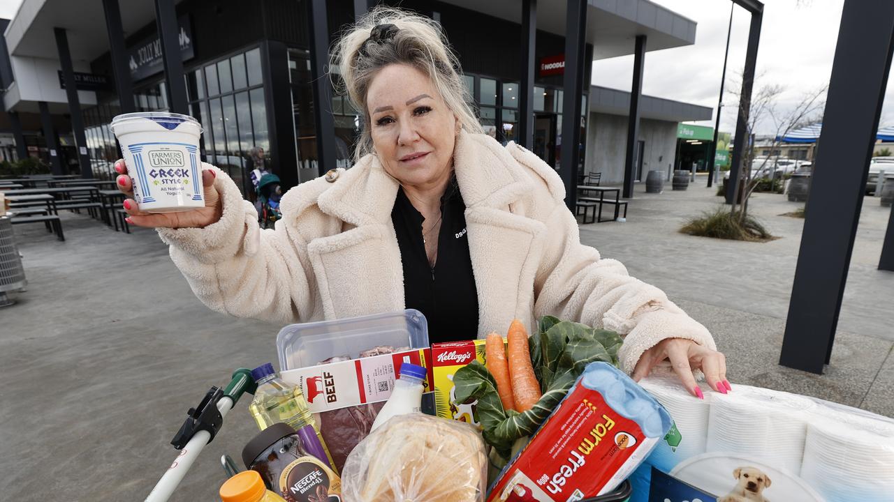 The cost of groceries has soared. Picture: Alex Coppel