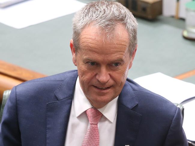 Opposition Leader Bill Shorten has displayed ‘scorched earth tactics’ in the citizenship crisis. Picture: Kym Smith