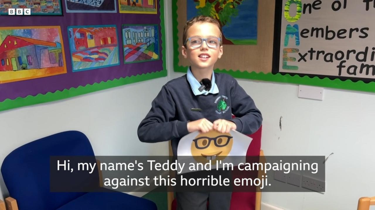 10-year-old Teddy is taking on Apple. Picture: BBC