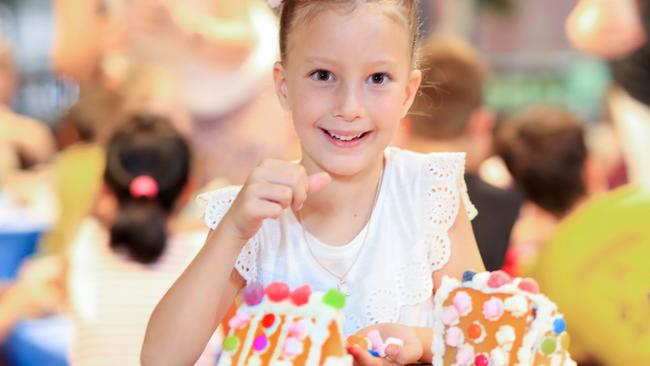 Try decorating some gingerbread houses. Pic Tim Marsden