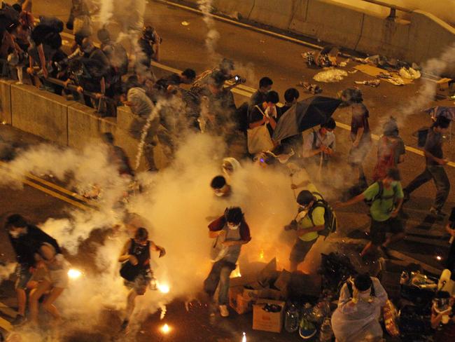 The extreme police reaction has unsettled many in Hong Kong.