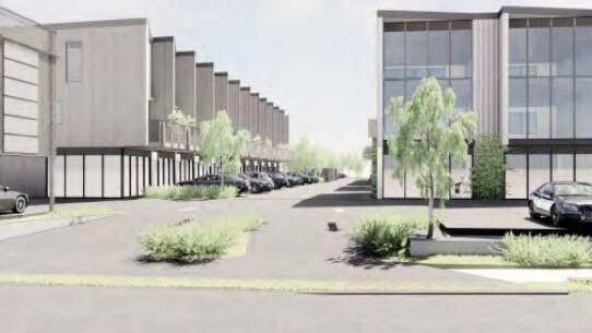 A property developer is seeking to bulldoze a caravan park in West Ballina for a $24.4m development âlocal villageâ just 600m from the iconic Big Prawn.