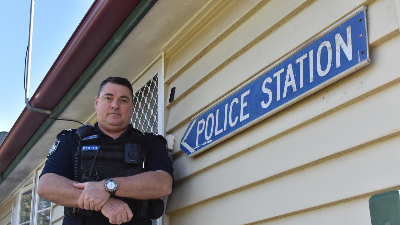 Marmor's new police officer Senior Constable Chris Hunter.