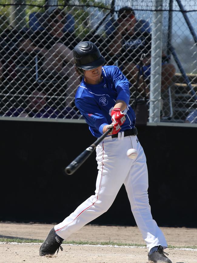 Greater Brisbane League baseball - Coomera vs Surfers Paradise at Beenleigh. Surfers’ Doug Briese. Picture: Mike Batterham