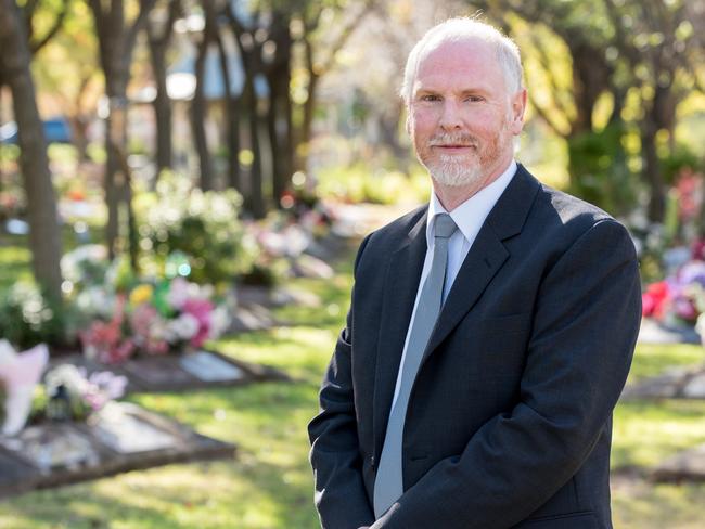 Memorial consultant Chris Clare says empathy and understanding will always be important. Picture: Supplied