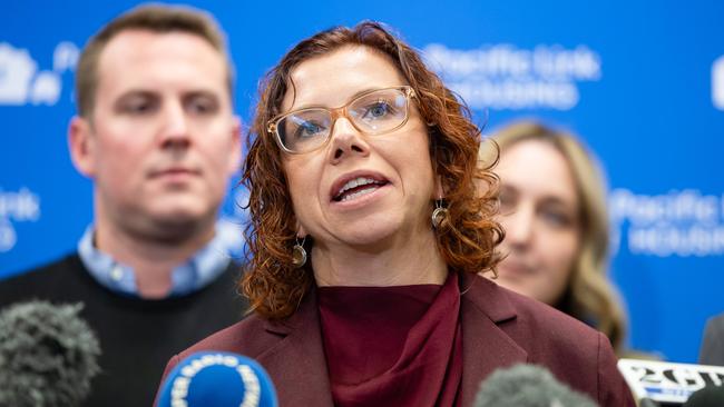 Amanda Rishworth during the election campaign. Picture: Jason Edwards/NewsWire