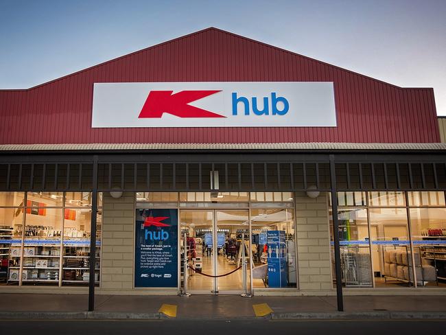 Many Target country stores have now been converted into Kmart’s small-store format called Khub, such as above in Warwick, Queensland.