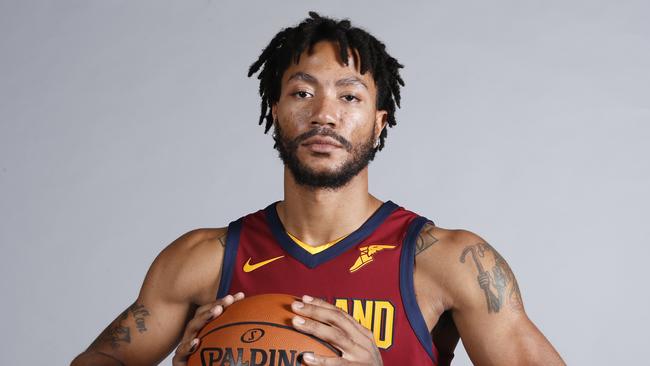 Cleveland Cavaliers' Derrick Rose.