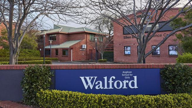 Walford Anglican School for Girls will charge more than $32,500 for year 12 tuition in 2025. Picture: Matt Loxton