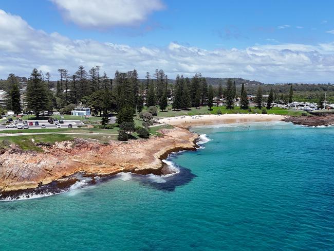 DAILY TELEGRAPH 13TH NOVEMBER 2024Pictured is Horseshoe Bay Beach at South West Rocks on the mid north coast of NSW.South West Rocks has been experiencing an unprecedented level of youth crime with multiple breaking and car thefts with young criminals coming from surrounding towns to plunder South West Rocks locals.Picture: Richard Dobson