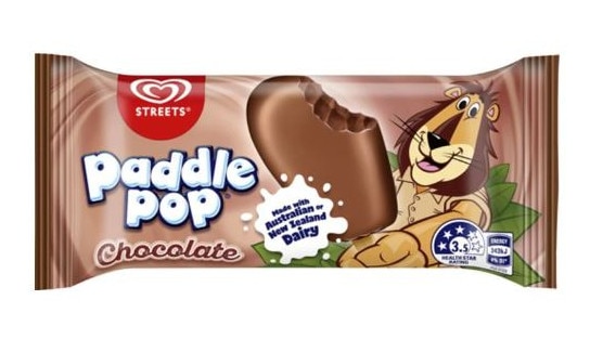 Paddle Pops are an old favourite.