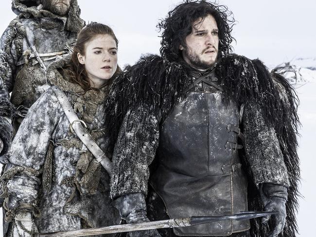 The couple shot most of their Game of Thrones scenes in Iceland where Kit Harington admitted they fell in love.