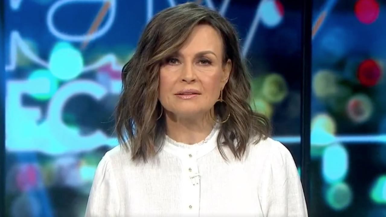 Lisa Wilkinson on The Sunday Project.