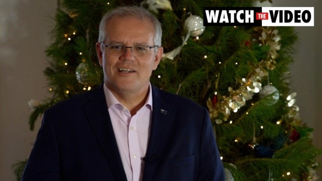 Prime Minister Scott Morrison delivers Christmas message to Australians