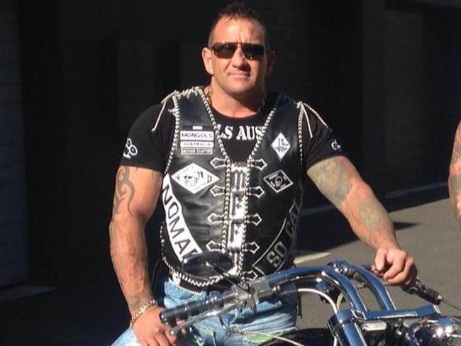 Mongol bikie Shane Bowden. Picture: Supplied