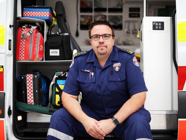 Paramedic Craig Watkins told The Ripple Effect he still wonders if he could have done more to save Alex. Picture: Tim Hunter.