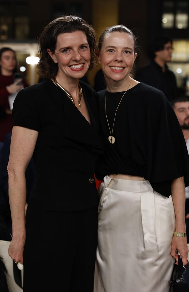 Allegra Spender and Bianca Spender attend the Carla Zampatti show during Australian Fashion Week/ Picture: Brendon Thorne/Getty Images