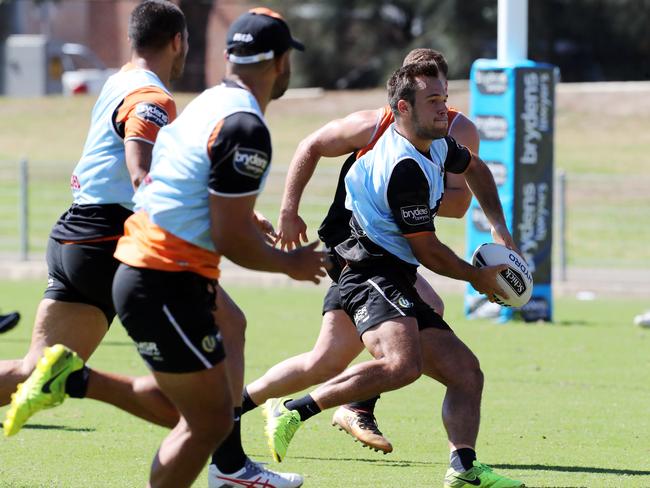 Luke Brooks feels free to be the dominant playmaker. Picture: David Swift.