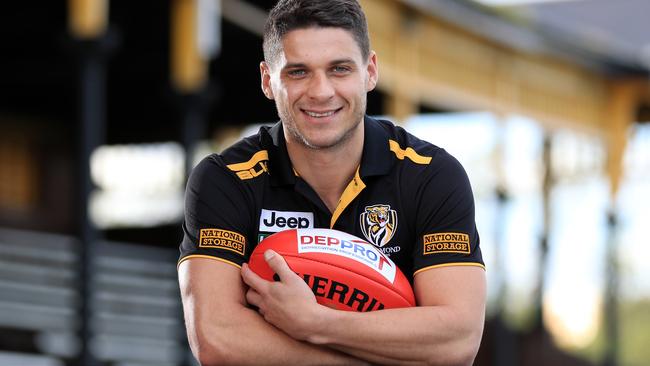 Dion Prestia cost Richmond plenty at the trade table. Picture: Alex Coppel