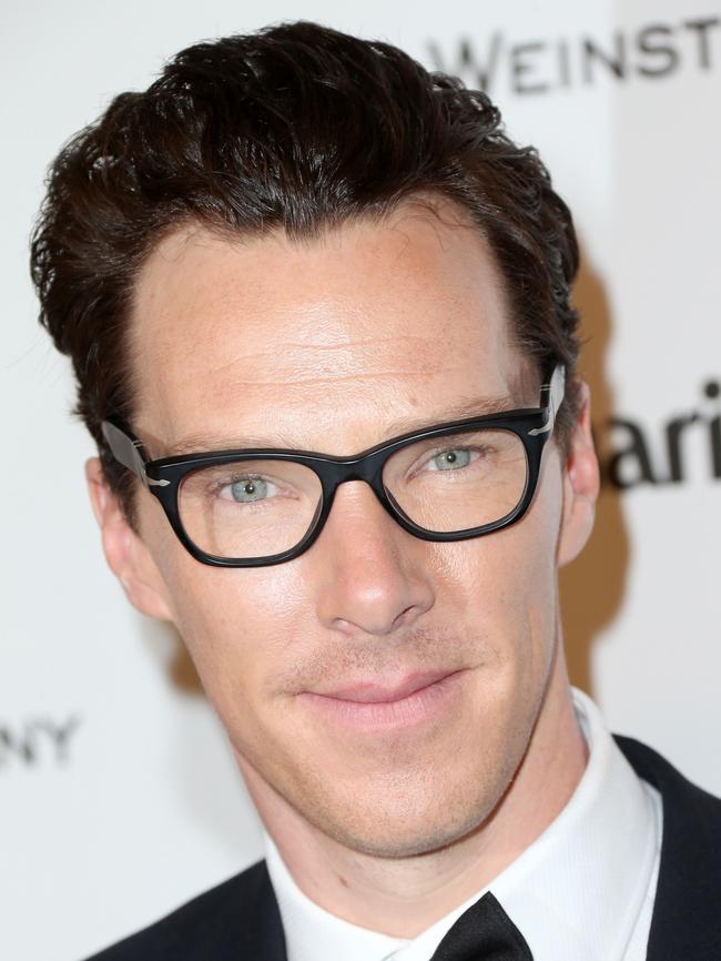 Adorable ... English actor Benedict Cumberbatch. Picture: Frederick M. Brown/Getty Images/AFP