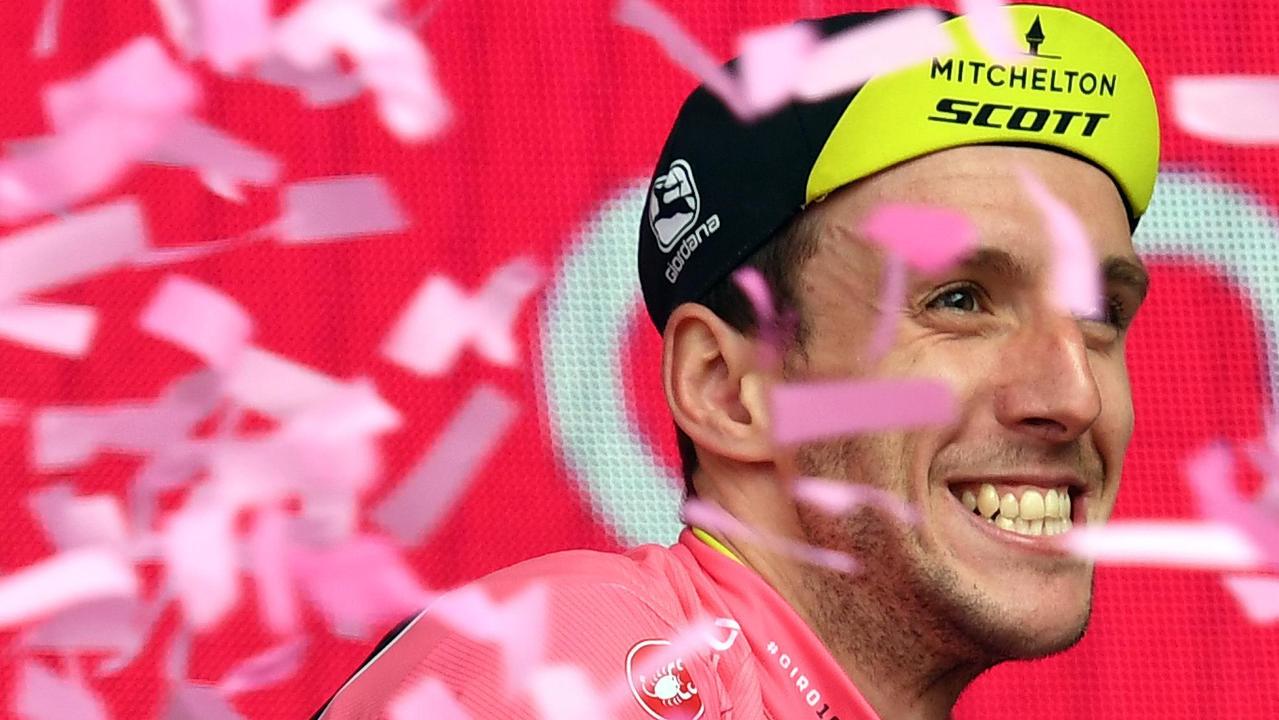 British rider Simon YAtes is the new wearer of the pink jersey.