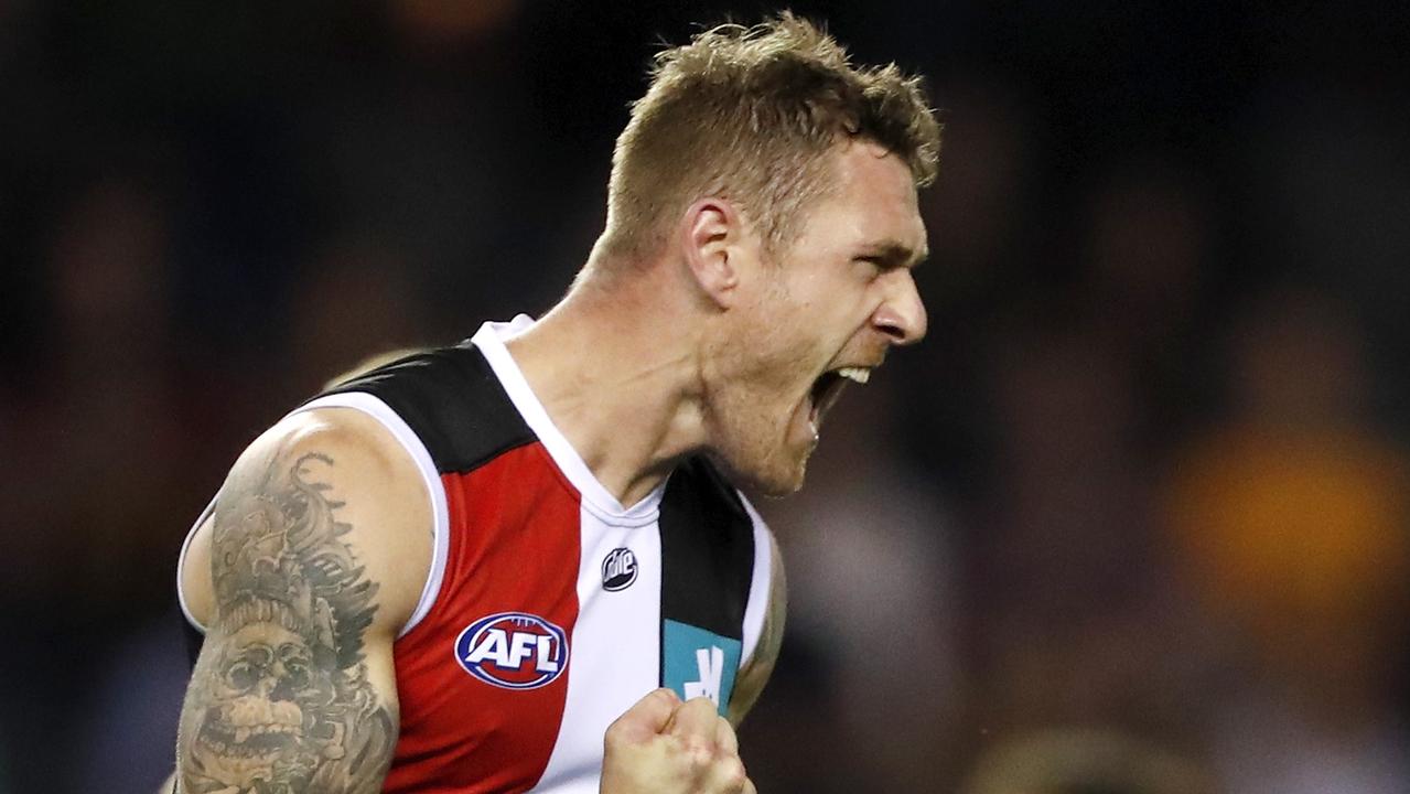 The Saints demolished the Hawks (Photo by Dylan Burns/AFL Photos via Getty Images).