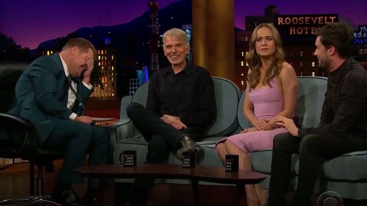 Jack Whitehall "horrified" Brie Larson and Billy Bob Thornton on a talk show.