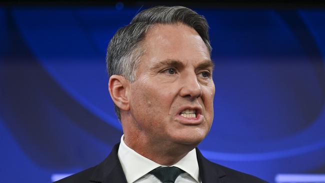 Defence Minister Richard Marles has been nothing but smoke and mirrors. Picture: NCA NewsWire / Martin Ollman