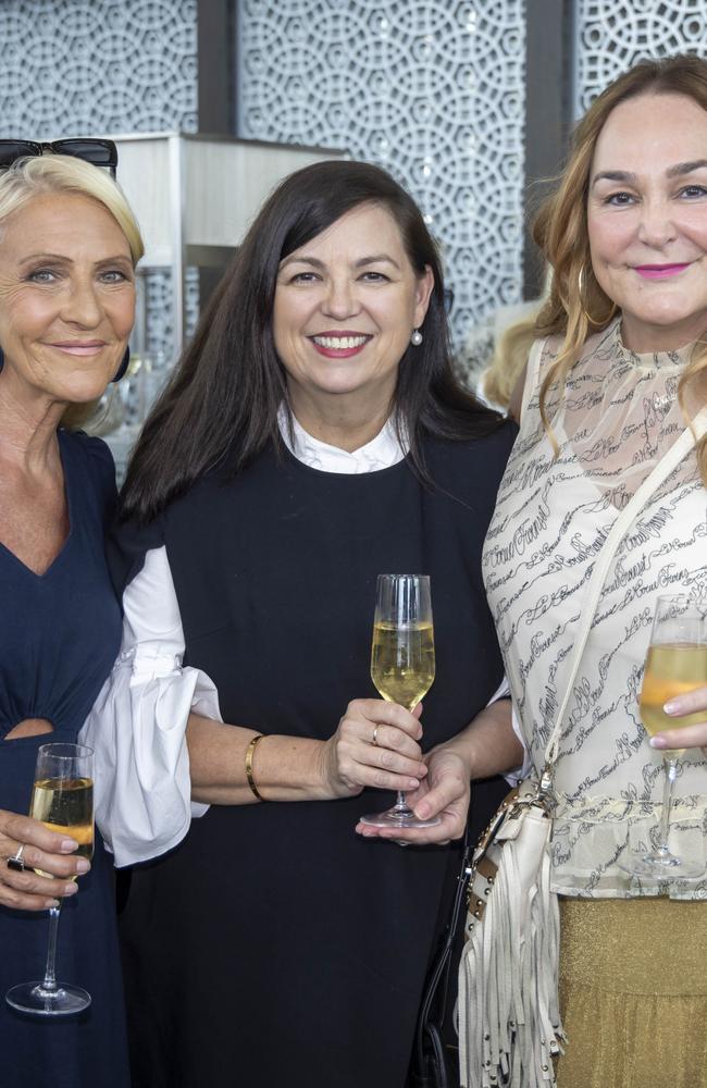 Jo Hall, Jane Kennedy and Kate Langbroek. Picture: Wayne Taylor