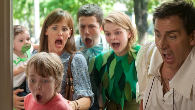 The Cooper clan in Alexander and the Terrible, Horrible, No Good, Very Bad Day are likeable enough, but go through the motions. Picture: Supplied