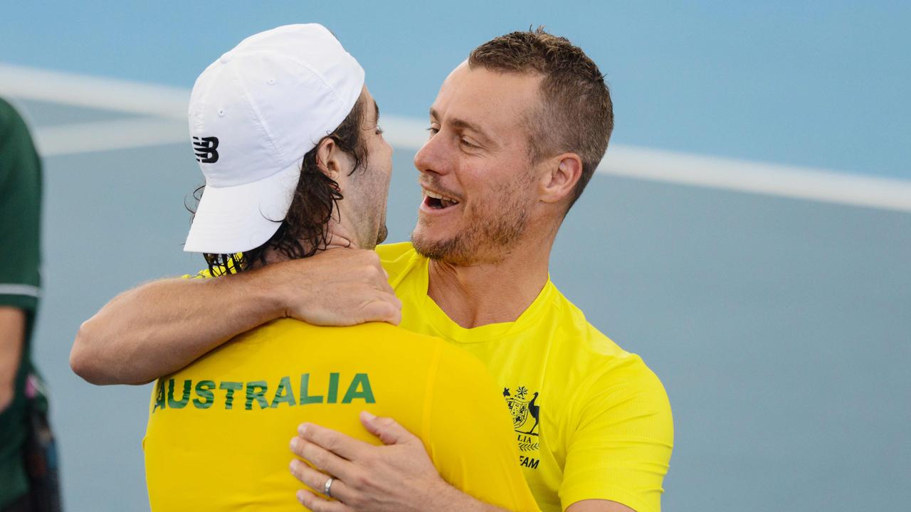 Hewitt fears the glory days of the Davis Cup are gone. (Photo by Brenton EDWARDS / AFP)