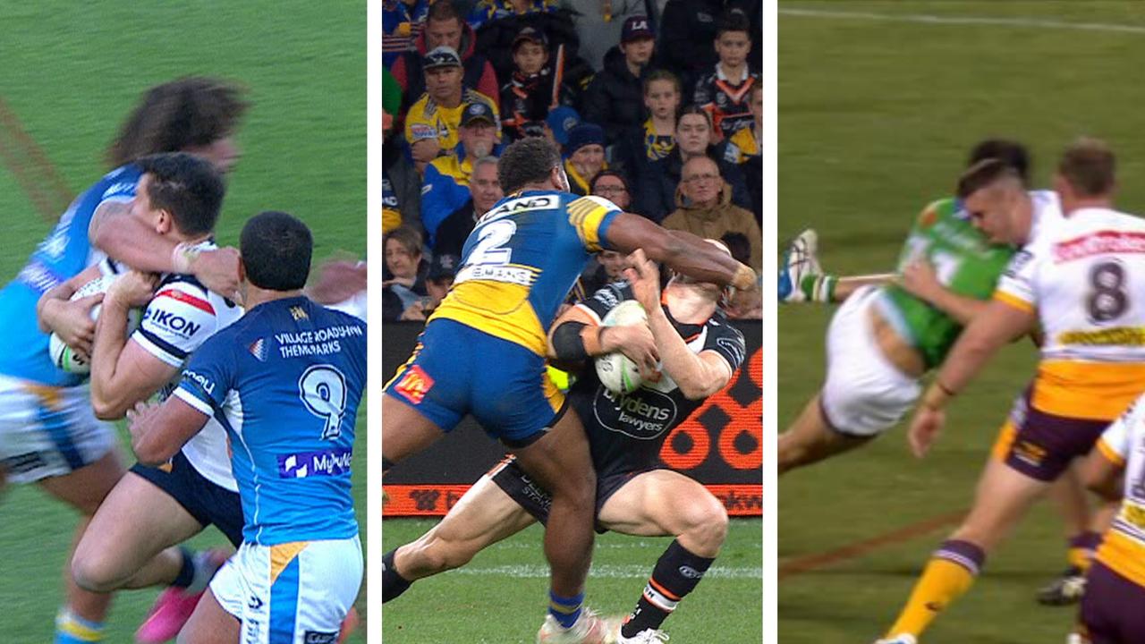 The NRL's headhigh contact from Round 14