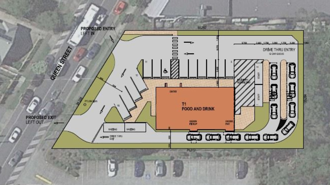 Plans for the proposed new KFC in Goodna, Ipswich