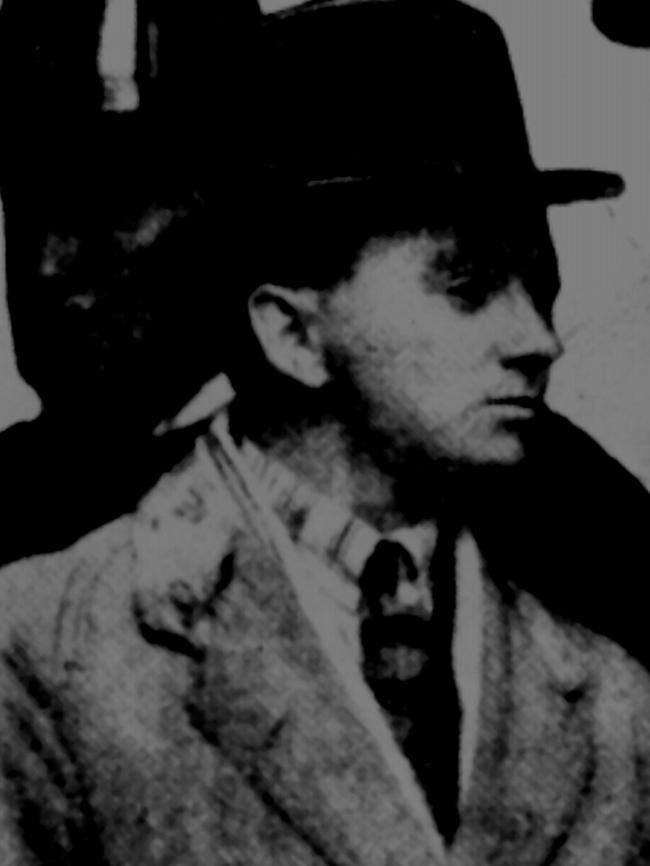 Squizzy Taylor in 1922.