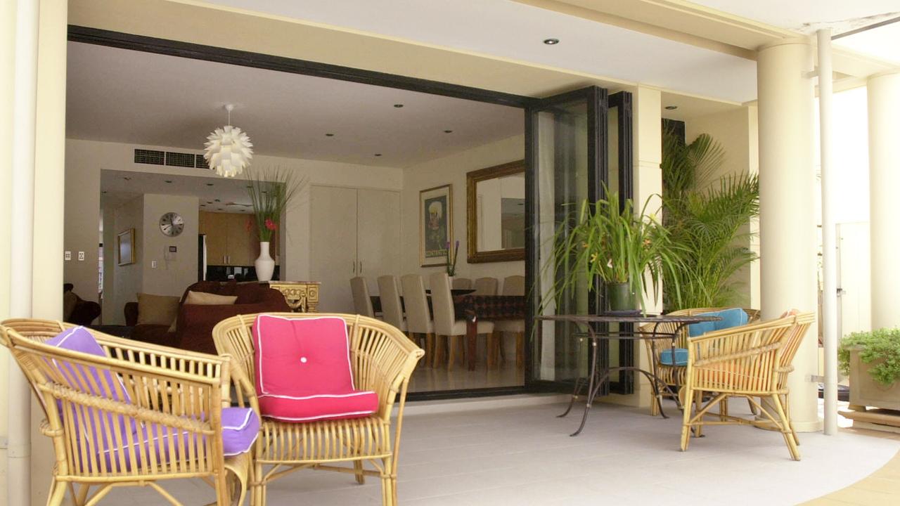 Napoleon Perdis’ previous home in Drummoyne in 2002. Picture: Katrina Tepper