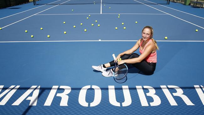 Tennis star Valentina Ivanov is our latest Sports Star nominee. Picture: John Appleyard