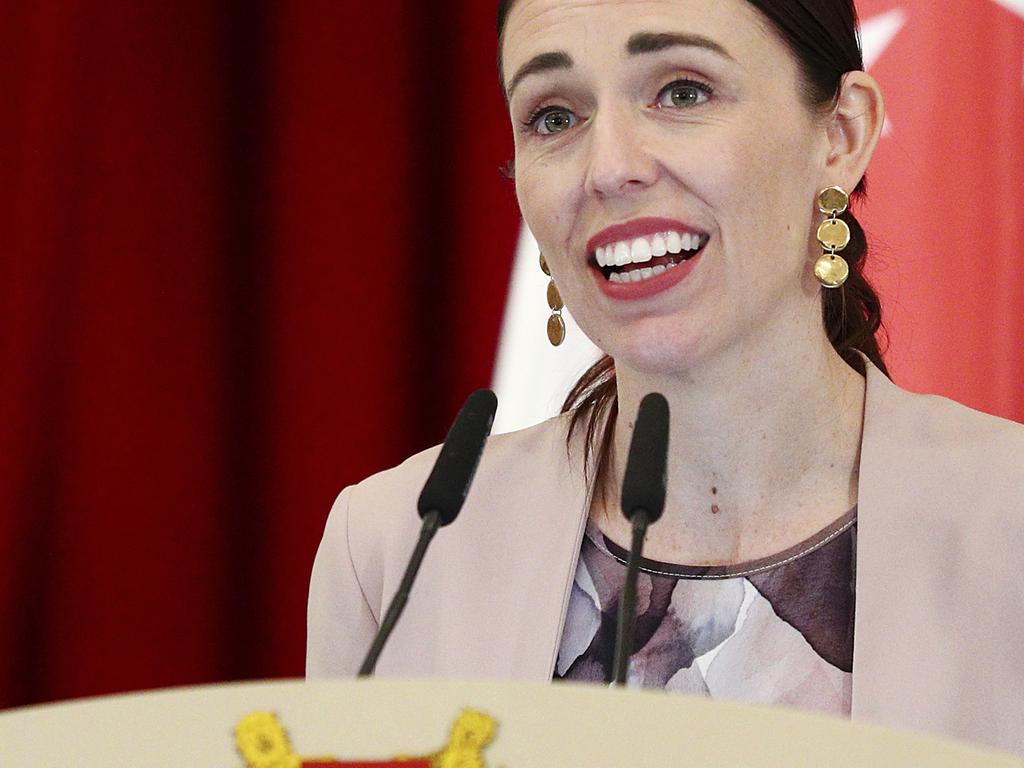 New Zealand’s Prime Minister Jacinda Ardern has won praise for her relatable post about motherhood. Picture: AP Photo/Yong Teck Lim, File