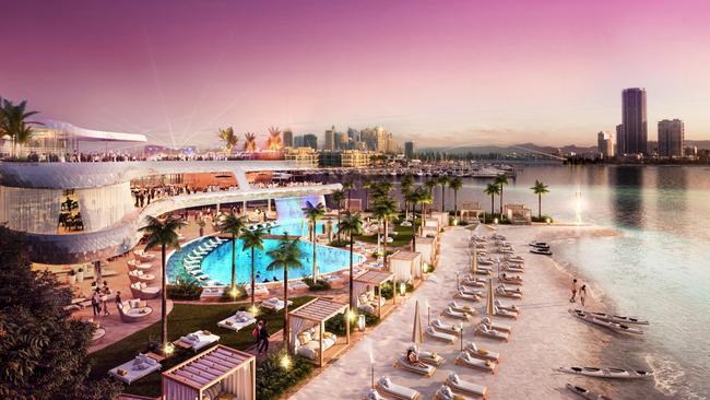 A world-class international beach club like this is something the city could use, Paul Donovan says.