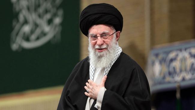 Iran's Supreme Leader Ayatollah Ali Khamenei.