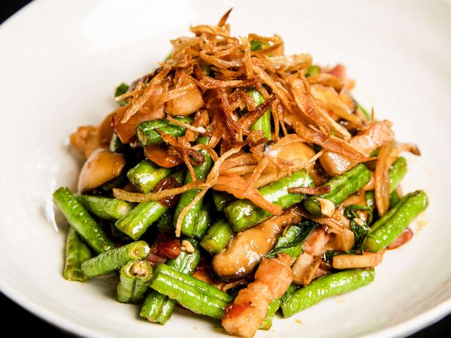 TASTE- Lagoon Dining Review. Snake beans. Picture- Nicole Cleary