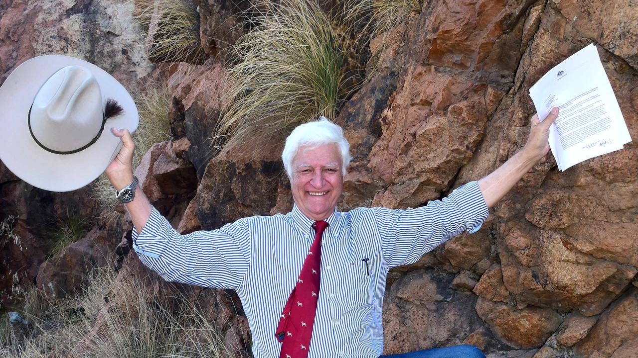 Kennedy MP Bob Katter is not too pleased with the government’s proposal. Picture: Evan Morgan