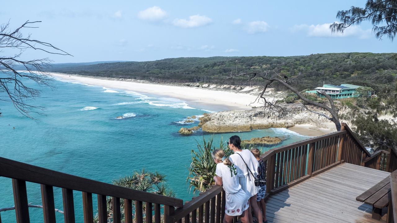 Point Lookout Surf Life Saving Club, North Stradbroke Island. Picture: TEQ