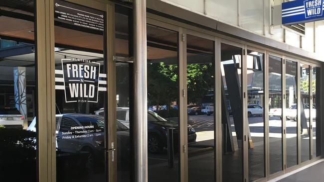 The doors have shut forever at Fresh N Wild Seafood restaurant Portside after the owners decided to walk away from their business. Picture: Darren Cartwright