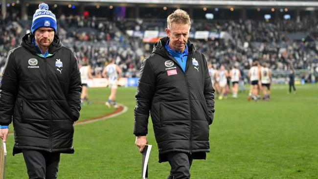 David Noble, Senior Coach of the Kangaroos. Picture: Morgan Hancock